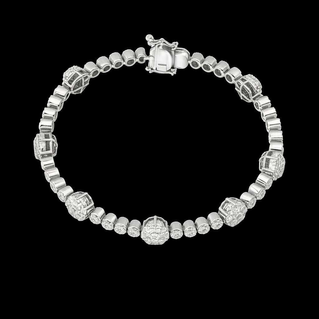 Bracelet Tennis Diamant Céleste