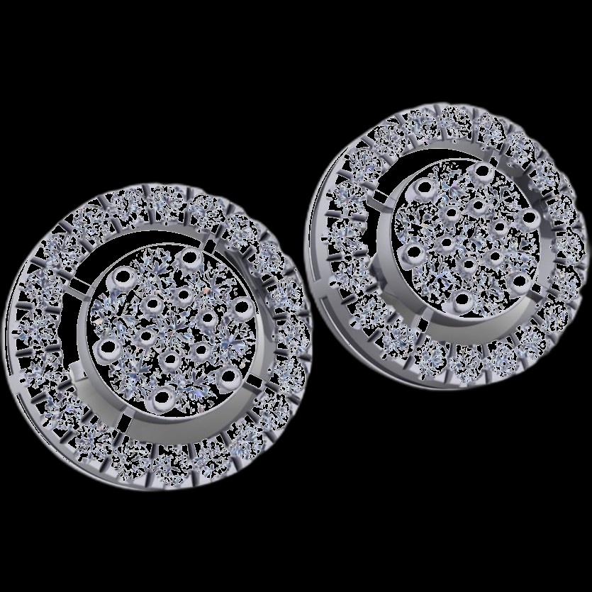 Boucles Célestes en Diamants