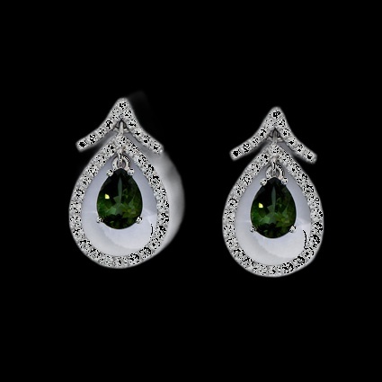 Boucles Couronne Émeraude