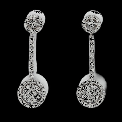 Boucles Diamant Céleste