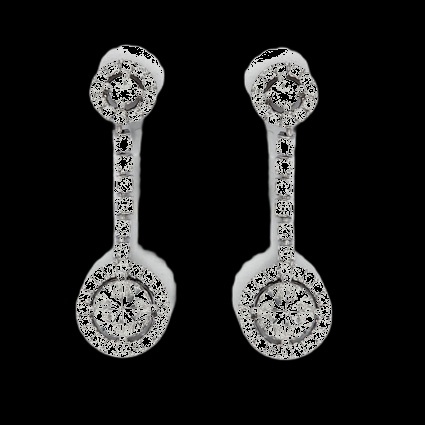 Boucles Diamant Céleste