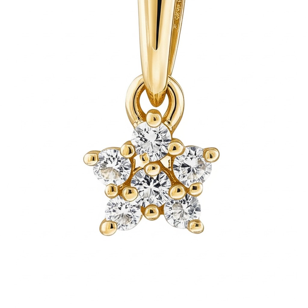 Pendentif Diamant Céleste