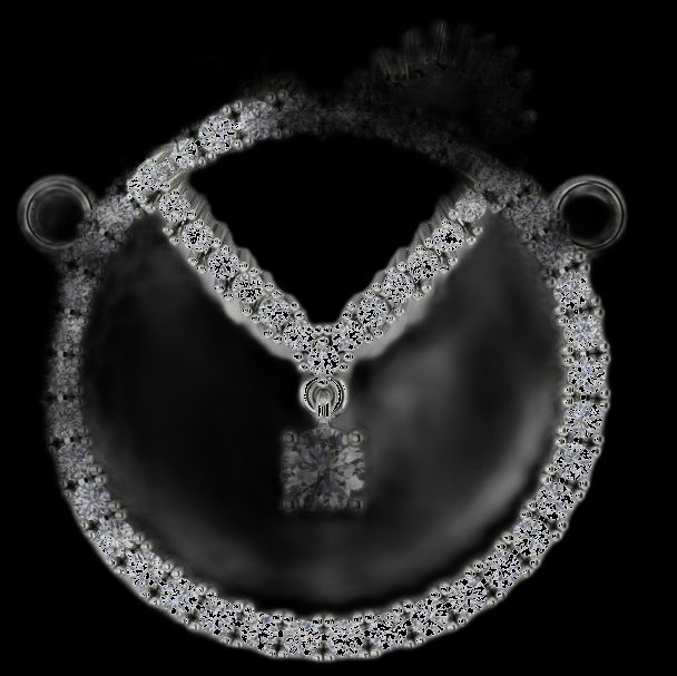 Pendentif Diamant Amour Éternel