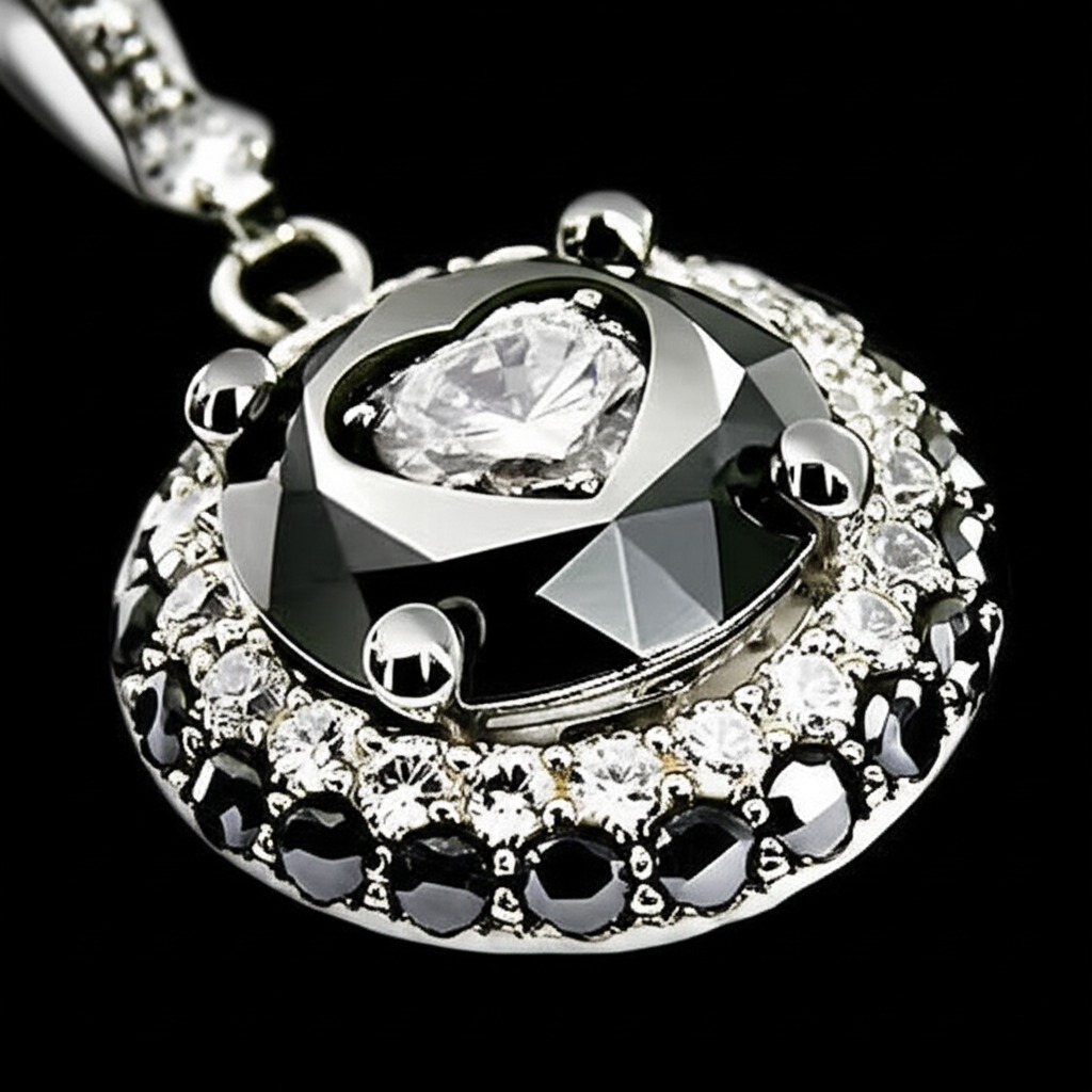 Pendentif Diamant Minuit
