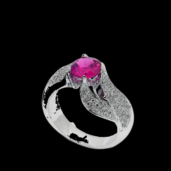 Bague Givre Rubis Royal