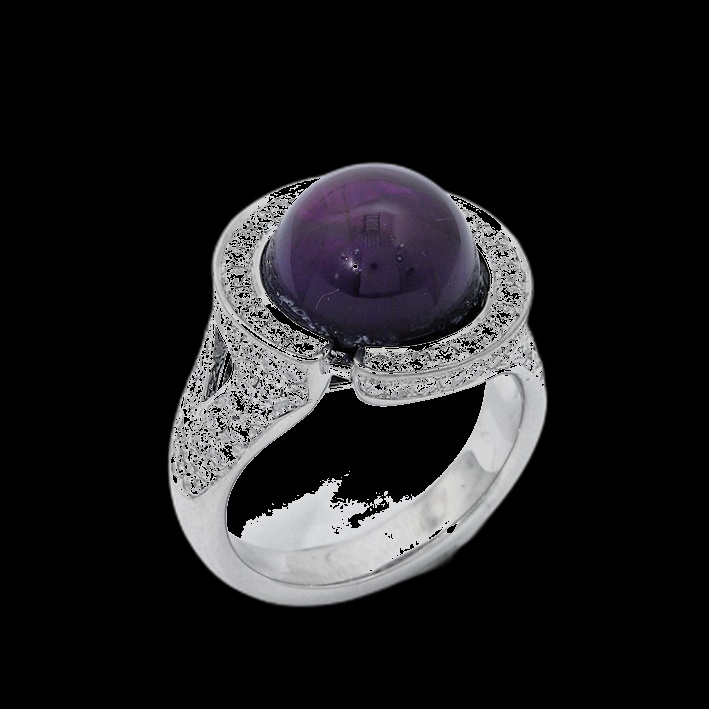 Bague Améthyste Royale Diamant