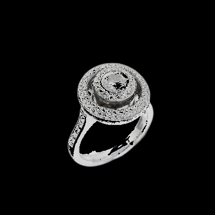 Bague Double Halo Diamant
