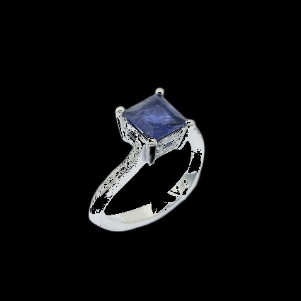 Bague Torsadée Saphir Royal