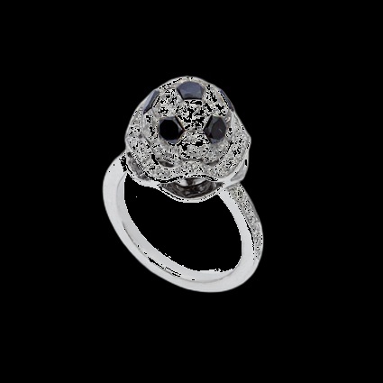 Bague Étoile de Minuit Diamant
