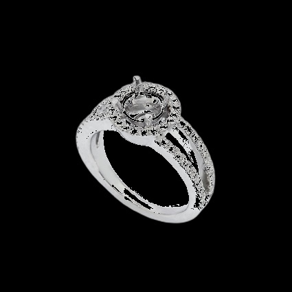 Bague Luna Halo Divisée