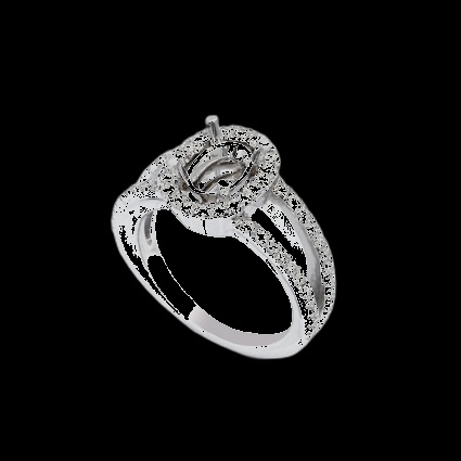 Bague Diamant Torsade Infinie