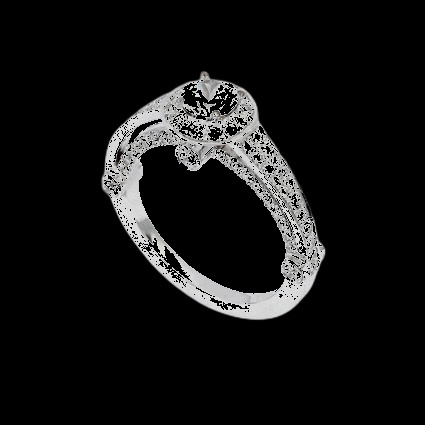 Bague Solitaire Diamant Céleste