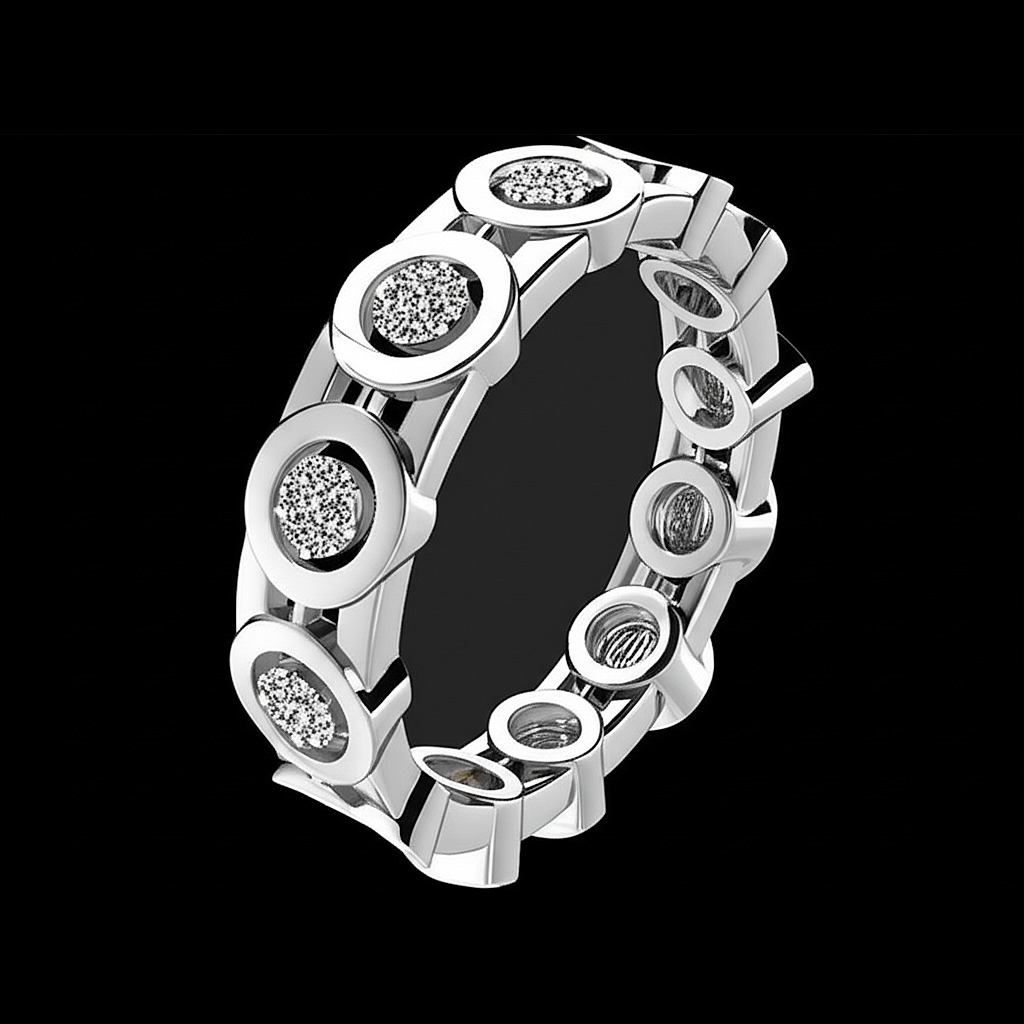 Bague Diamant Ovale Éternelle