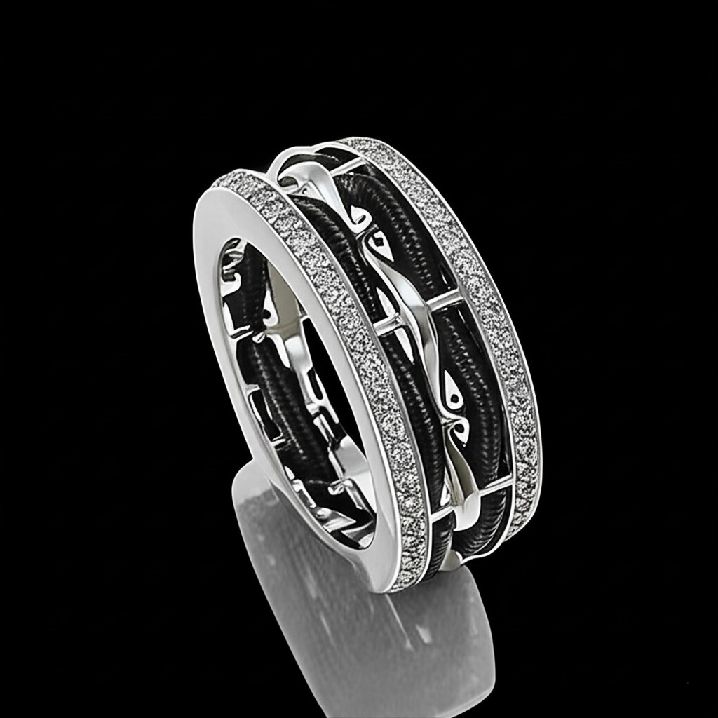 Bague Étoile de David Diamants