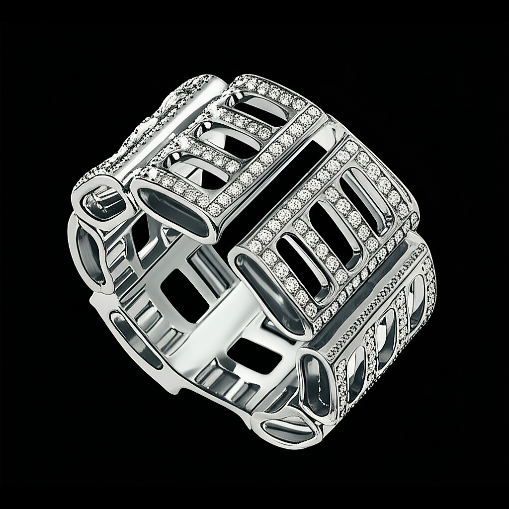 Bague Éternité Diamants Intemporelle