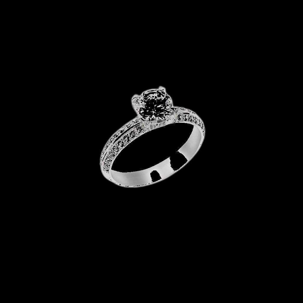 Bague Diamant Solitaire Torsadée