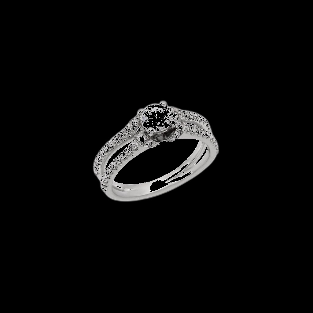 Bague Diamant Torsade Infinie
