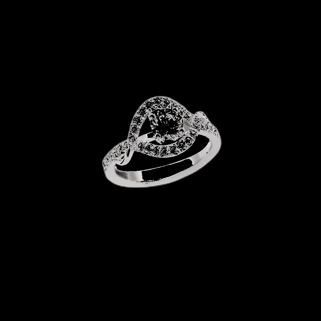 Bague Diamant Cœur Éternel