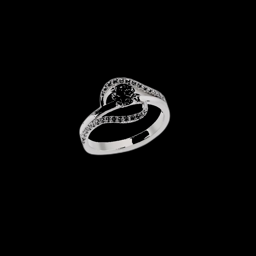 Bague Vague Diamant Infini