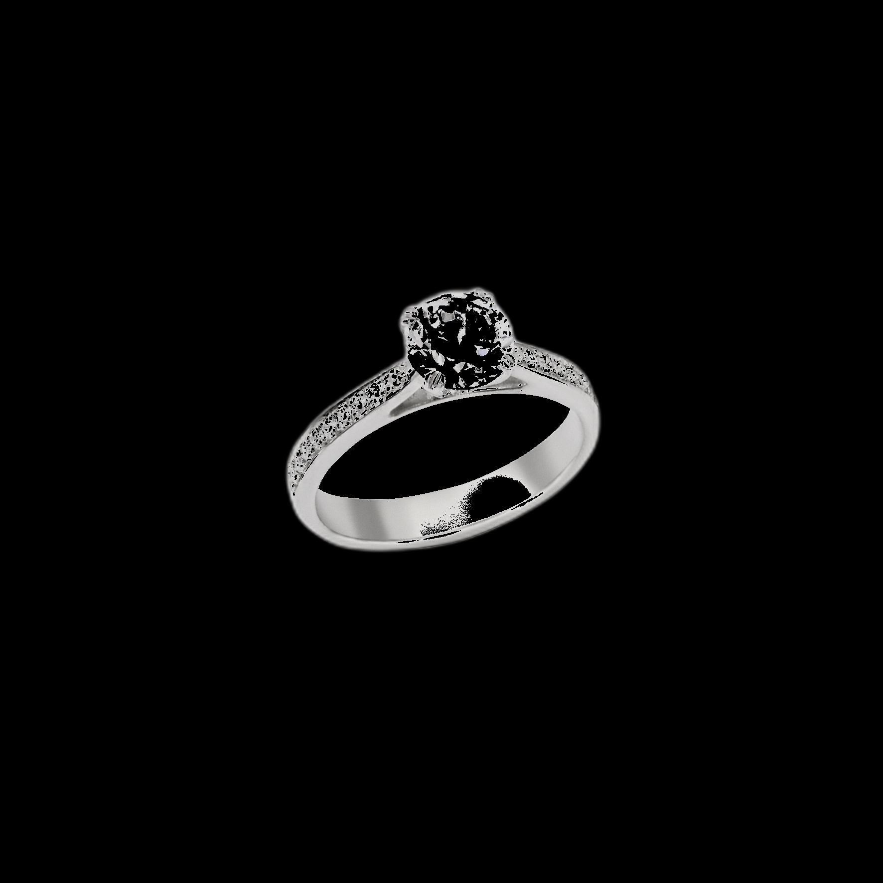 Bague Diamant Torsade Éternelle