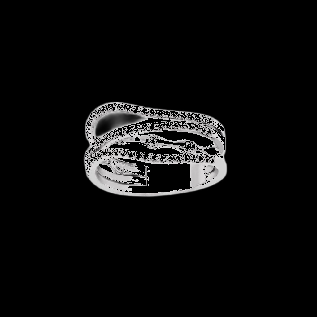 Bague Diamant Vagues Célestes