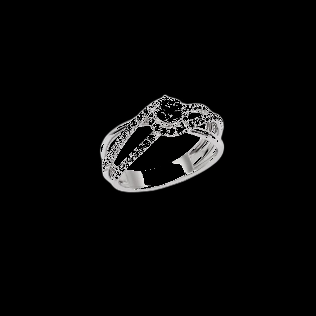 Bague Diamant Torsade Infinie