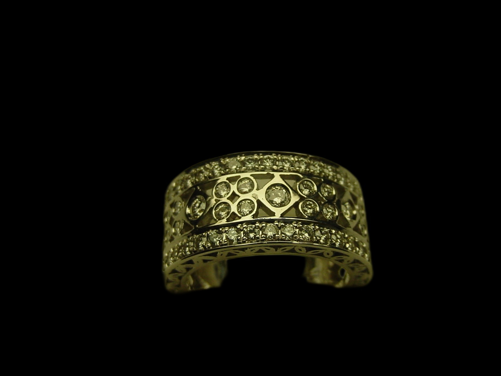 Bague Treillis Diamant Royal